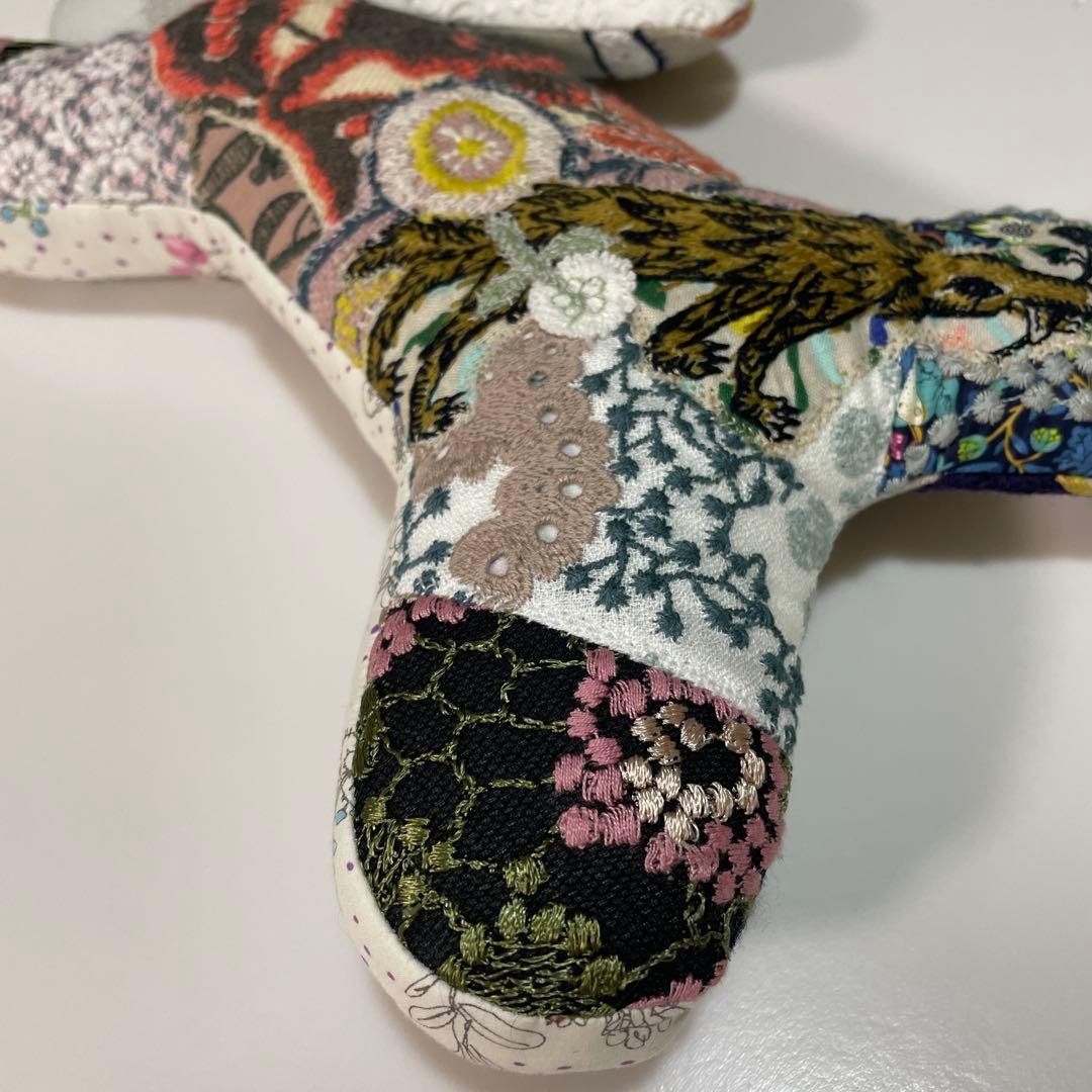 ミナペルホネン ハンドメイド ⭐️wolf＆flower run3 Ver.①
