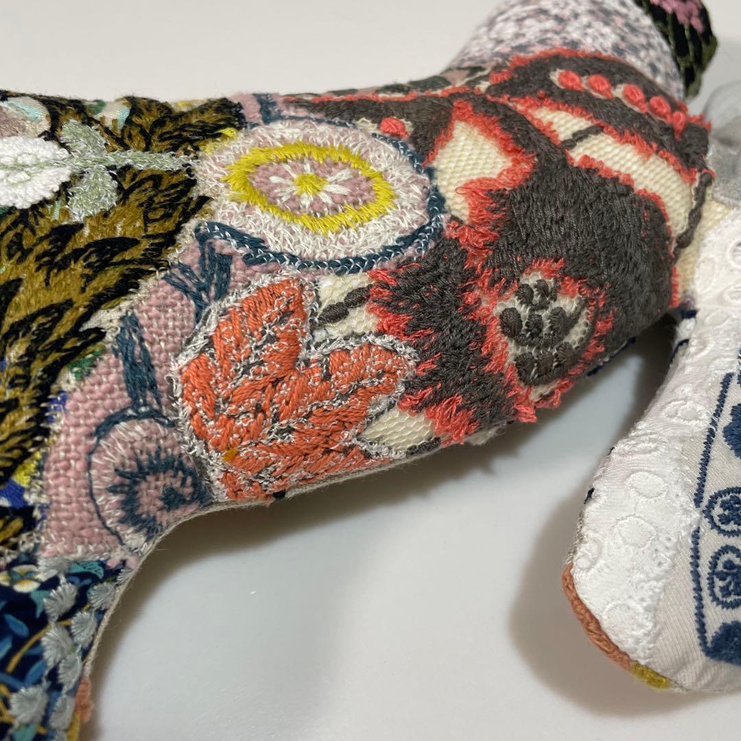 ミナペルホネン ハンドメイド ⭐️wolf＆flower run3 Ver.①