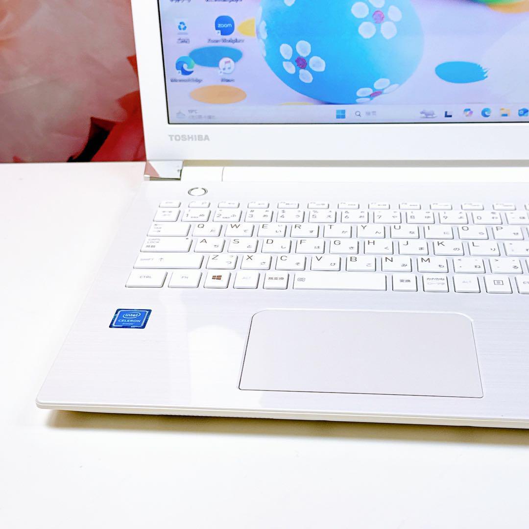 新品高速SSD✨ノートパソコン windows11 カメラ オフィス 薄型 綺麗