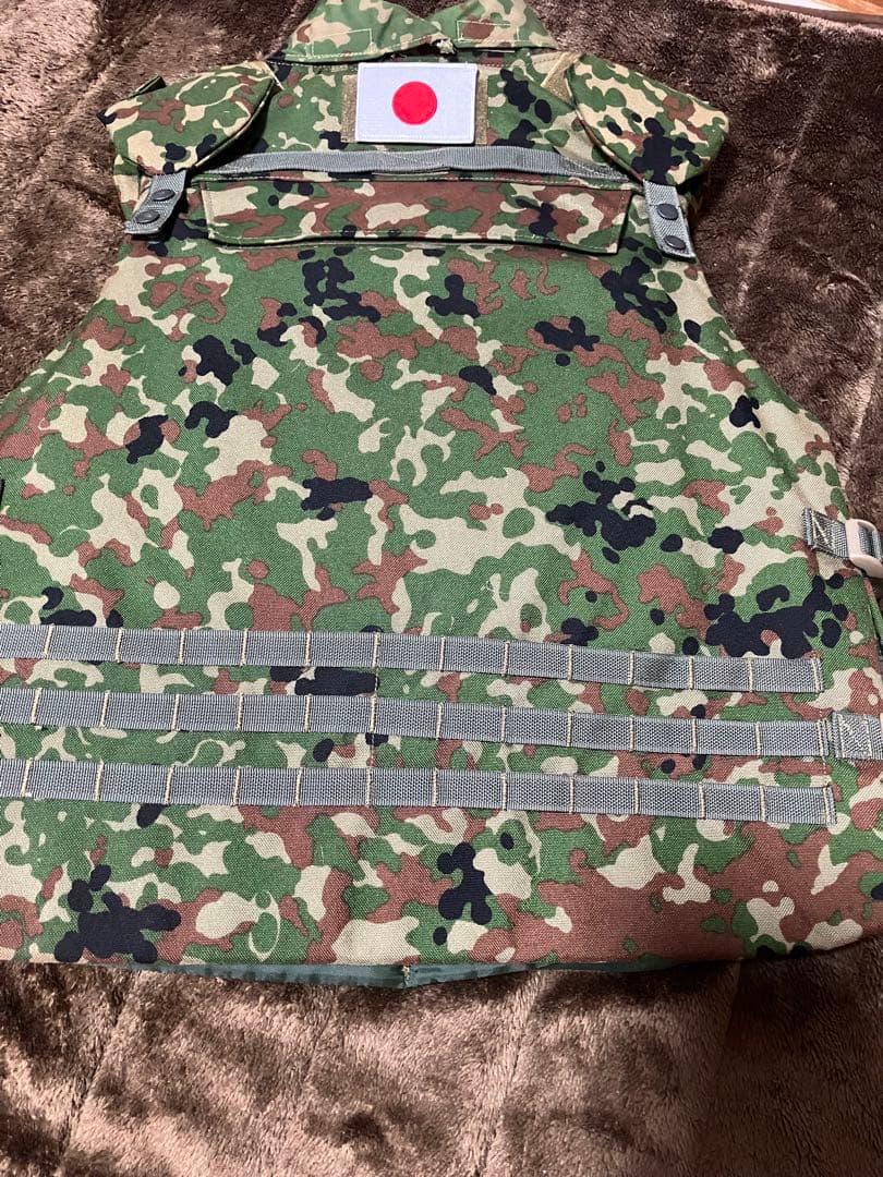 自衛隊装備サバゲーレプリカ2型ベスト　迷彩服　ヘルメットレプリカ