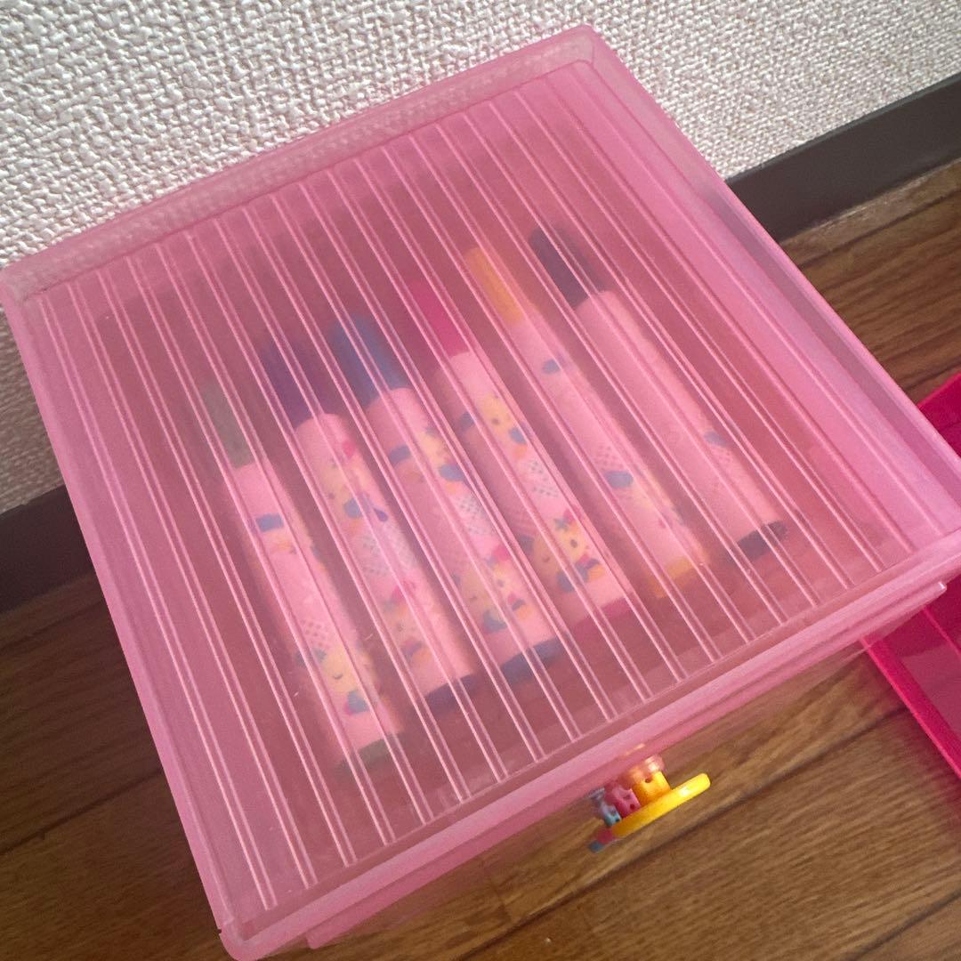 ウサハナ　家　ケース　ペン　スタンプ　色鉛筆付き　平成レトロ　サンリオ