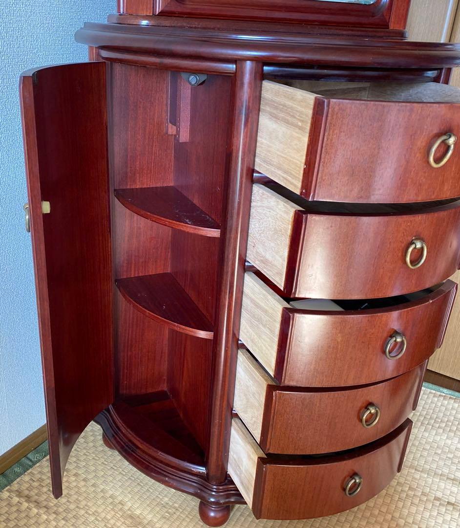 ドレッサー鏡台　フランスミラー　①鏡②棚　同時購入願います。