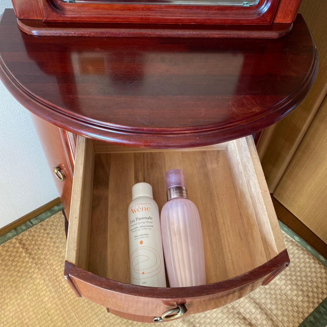 ドレッサー鏡台　フランスミラー　①鏡②棚　同時購入願います。