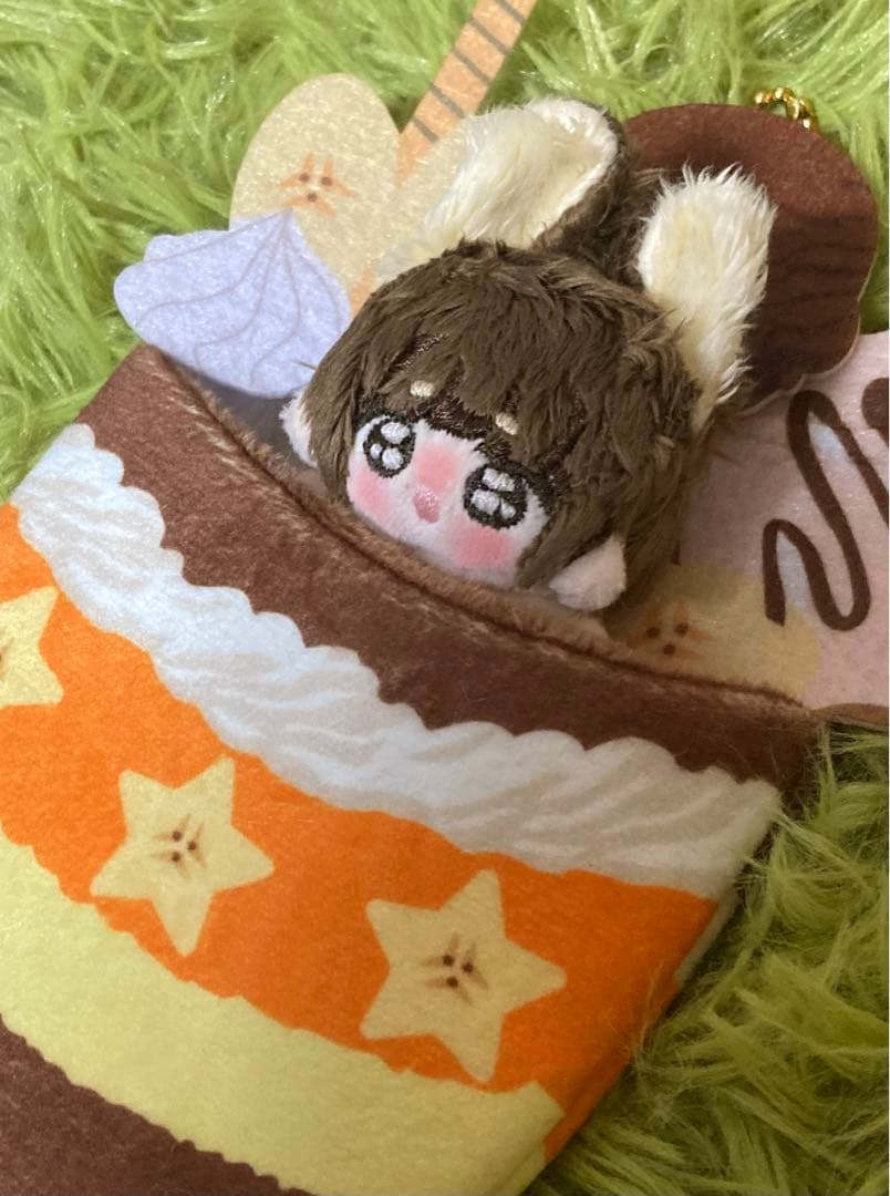 自作ぬいぐるみ・チョコパフェの男の子