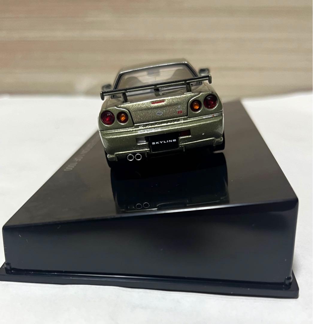 AUTOart 1/43スカイライン R34 GT-R VスペックII Nur