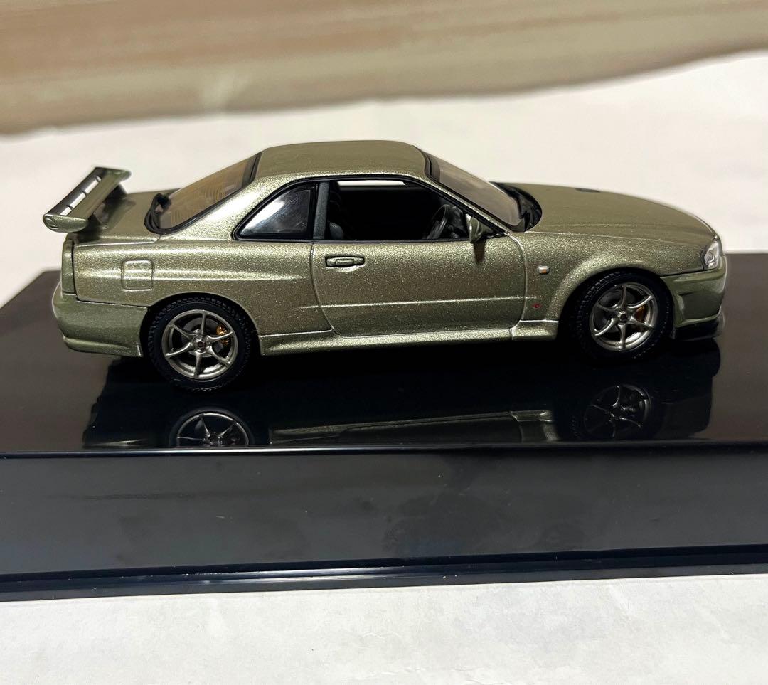 AUTOart 1/43スカイライン R34 GT-R VスペックII Nur