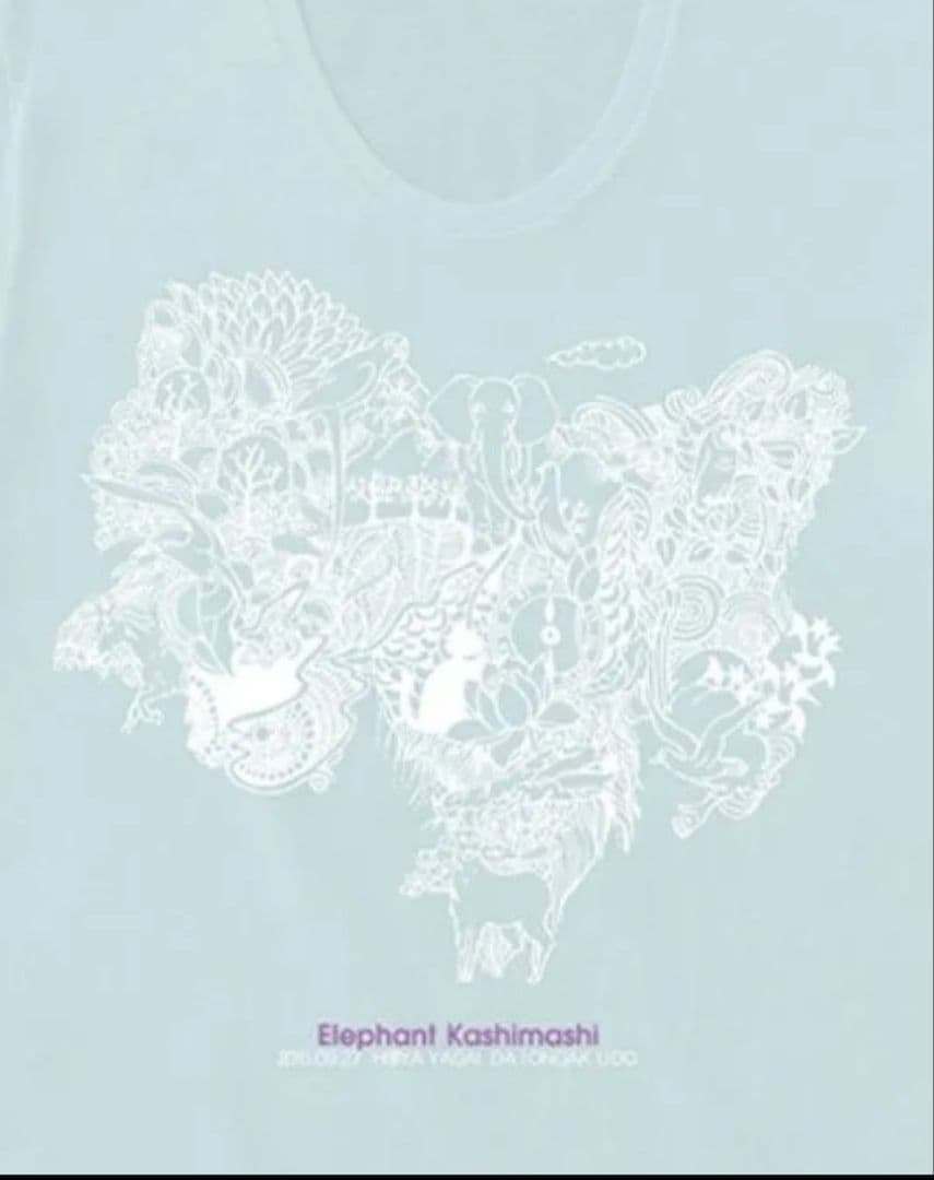 エレカシ2015日比谷野音愛すべき今日Tシャツ【会場限定色フロストスカイS 】