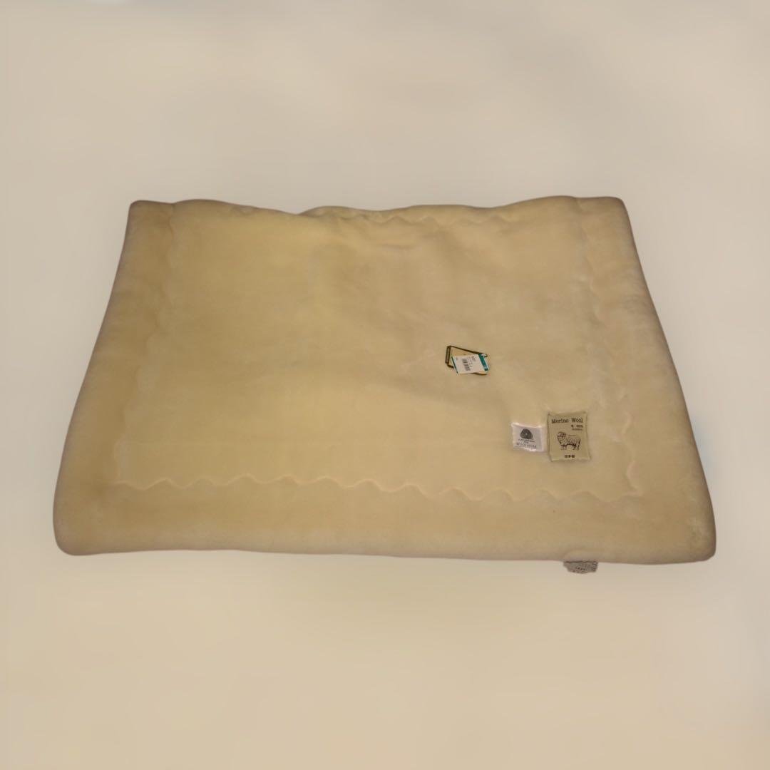 9049.メリノウール 寝具 敷パッド シングルサイズ