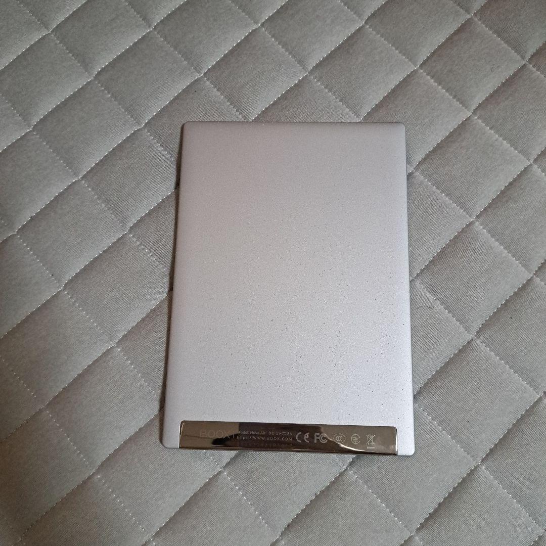 専用⭐BOOX nova air 電子書籍リーダー シルバー カバー付き