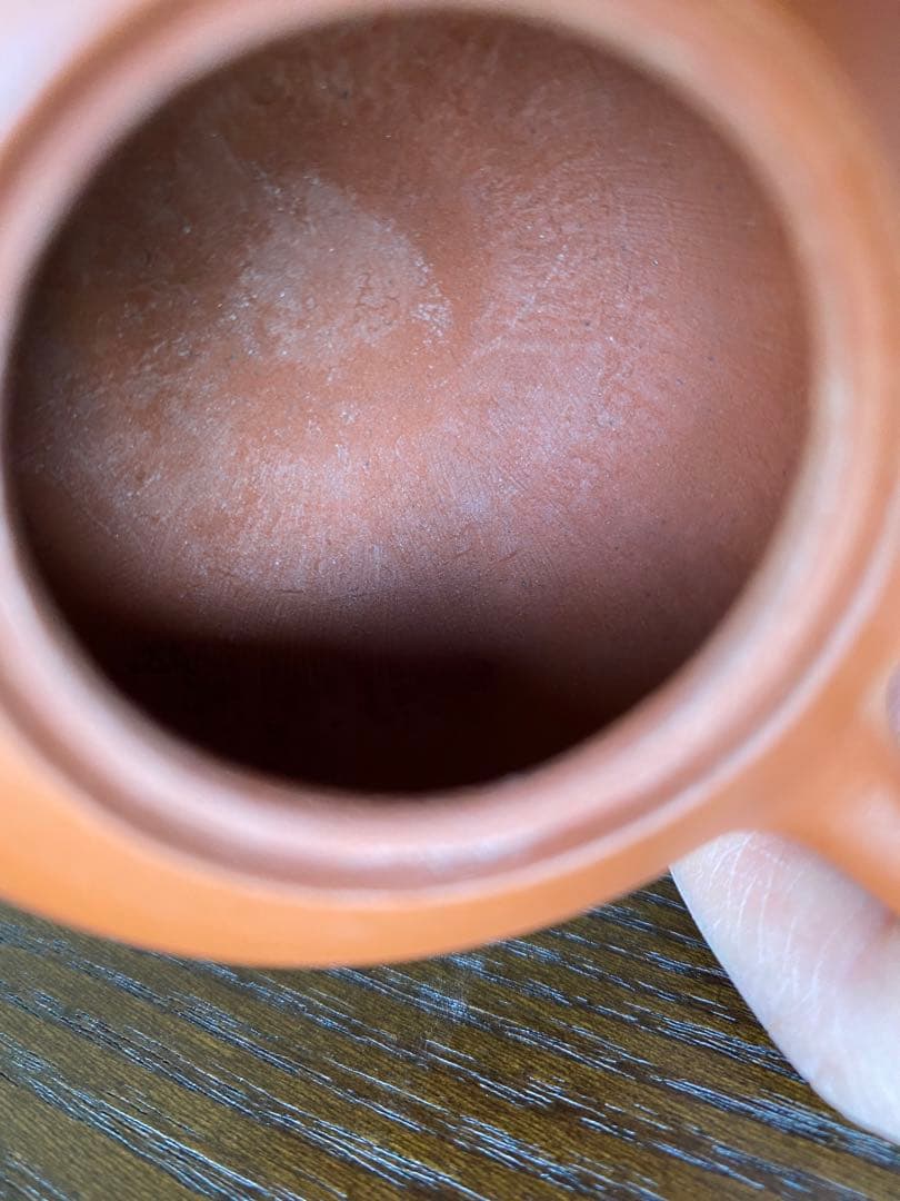 華泰茶荘　朱泥紫砂茶壺　恵芳手作り　小朱急須　台湾購入