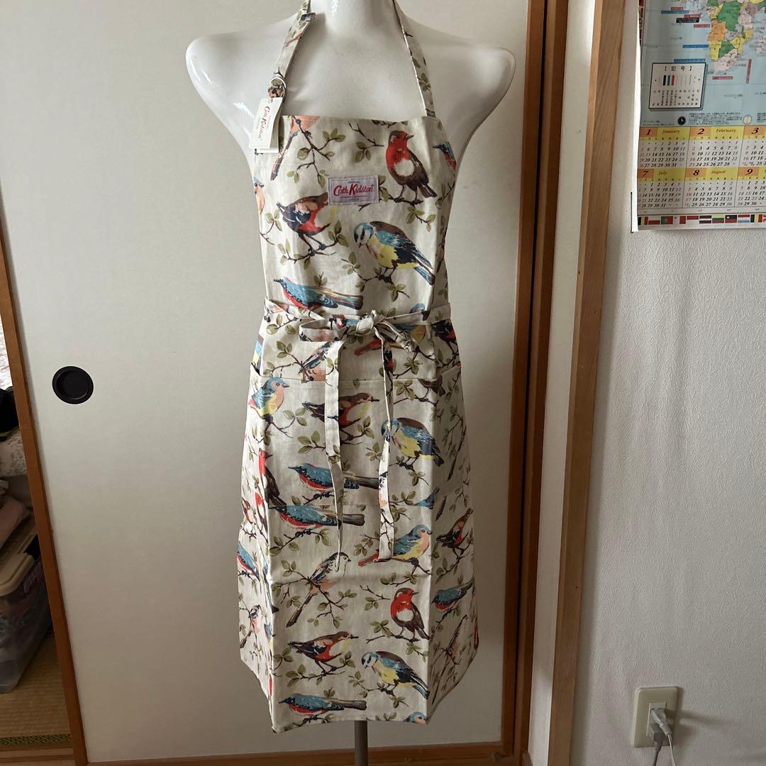 Cath Kidston レディース小鳥PVCエプロン