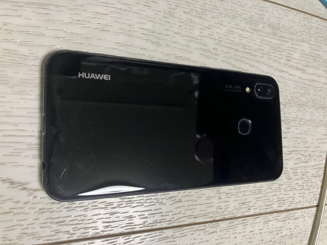 Y!mobile HUAWEI P20 lite ミッドナイトブラック