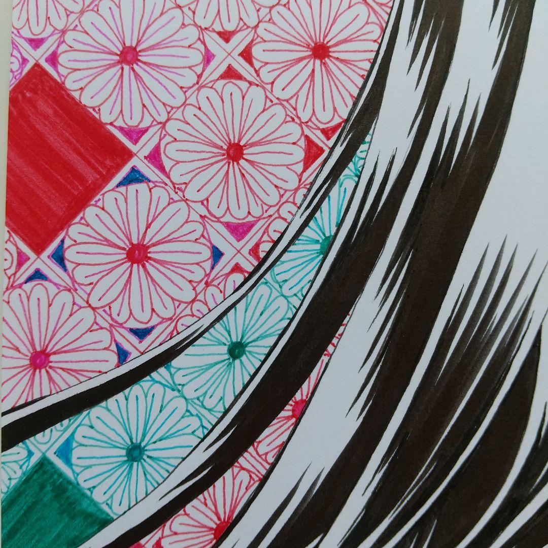 原画 「レースのドレス」