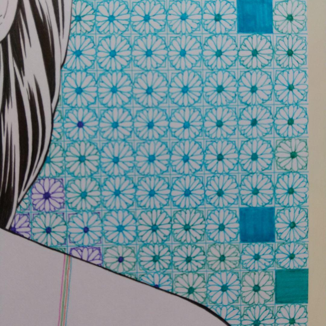 原画 「レースのドレス」