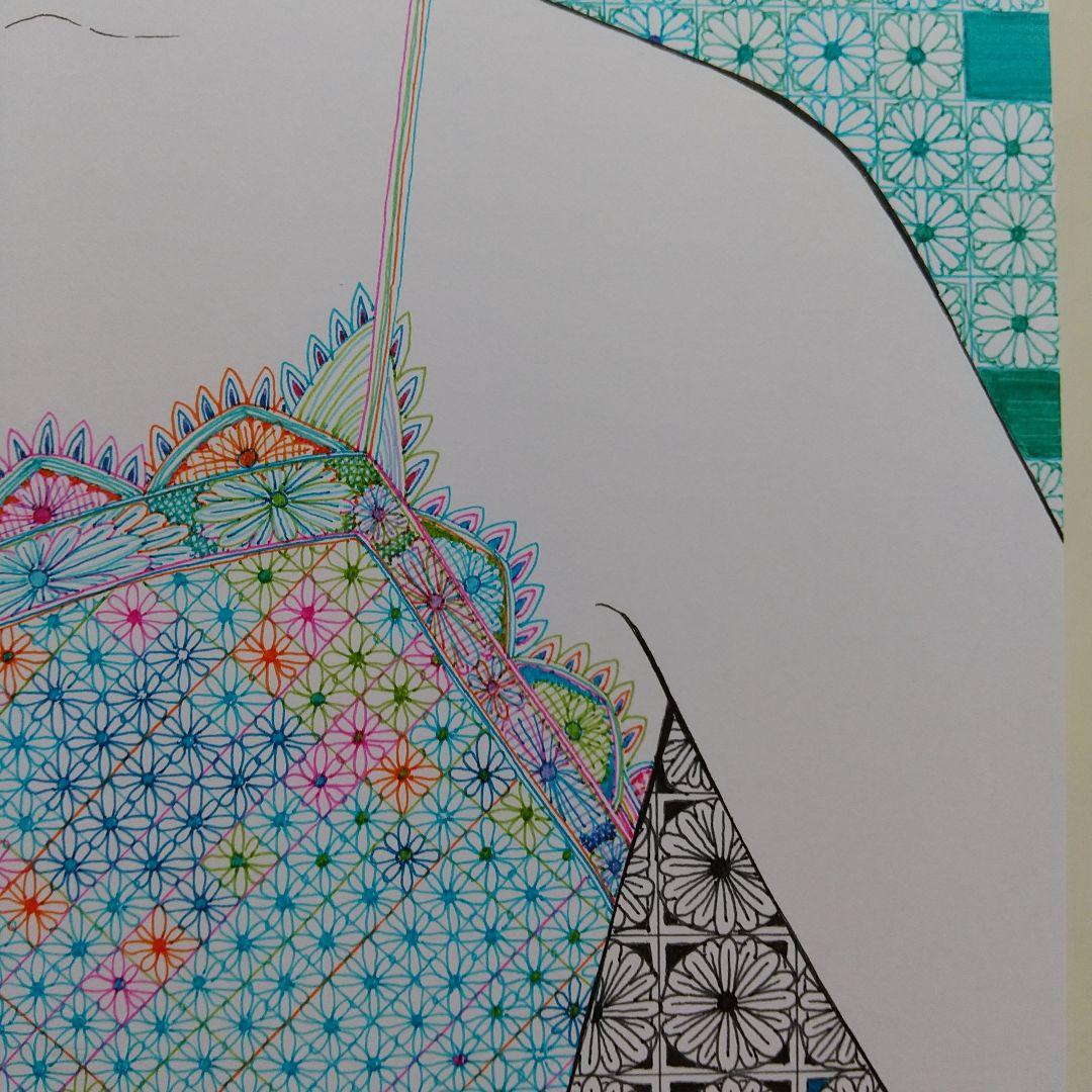 原画 「レースのドレス」
