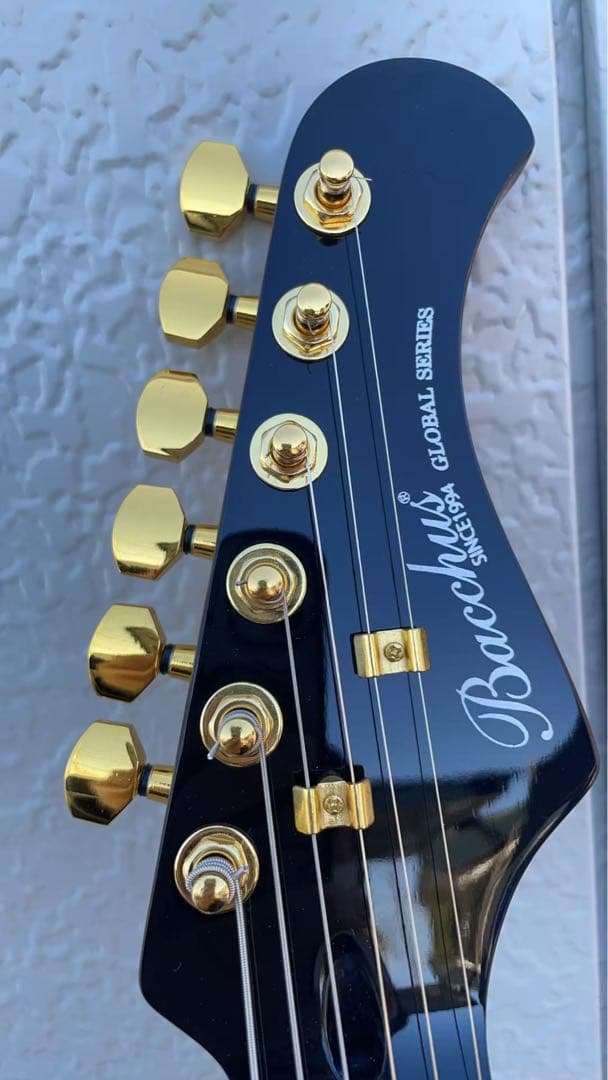 BACCHUSバッカズGlobalSeriesBARONCTMBLKエレキギター