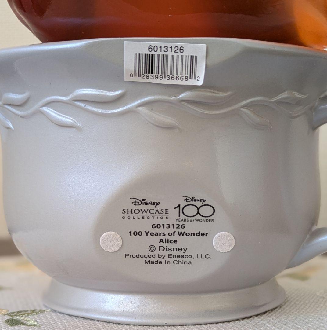 ​【限定完売品】ディズニー100周年 アリス フィギュア エネスコ ショーケース