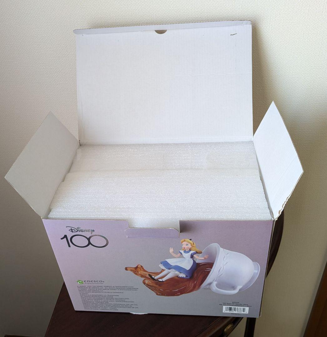 ​【限定完売品】ディズニー100周年 アリス フィギュア エネスコ ショーケース