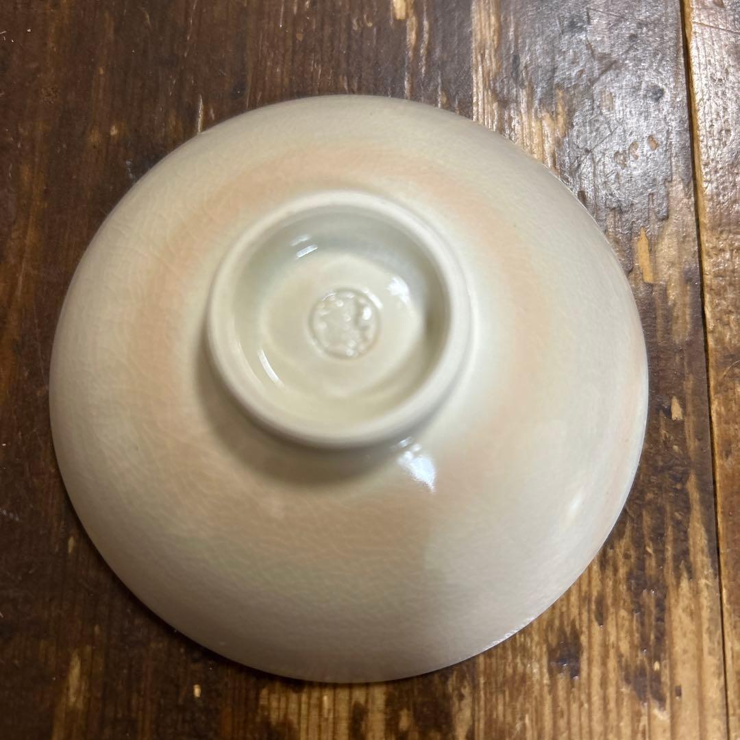 京焼　清水焼　手描き　海峰　伯山窯　平安和山　盃　花結晶　豆皿　小鉢　珍味小皿