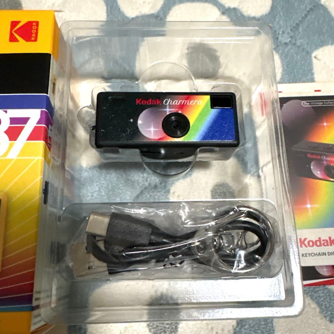 Kodak Charmera 1987年キーチェーンカメラ 黒　ブラック　新品