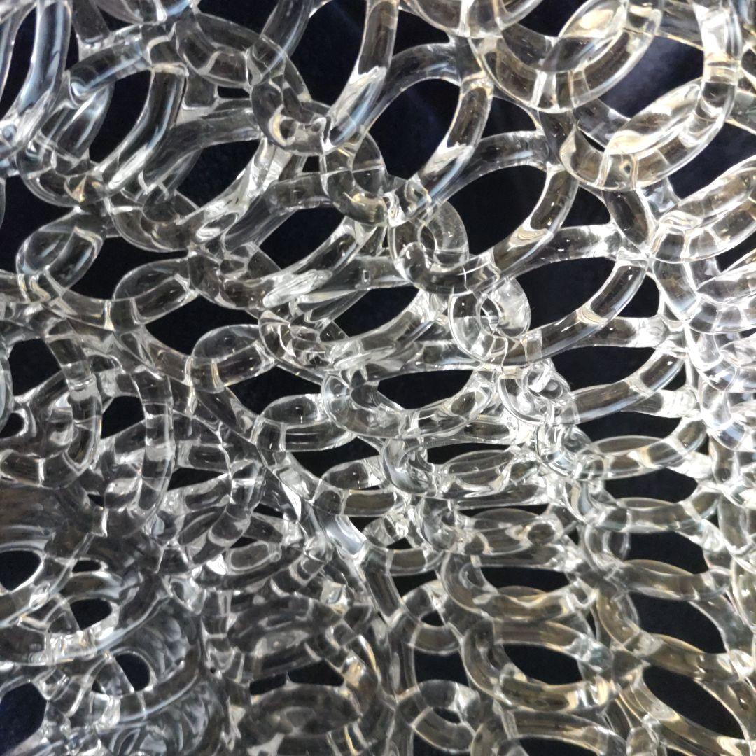 クリスタル フルーツバスケット ガラス工芸品