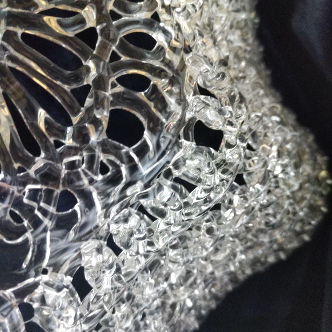 クリスタル フルーツバスケット ガラス工芸品