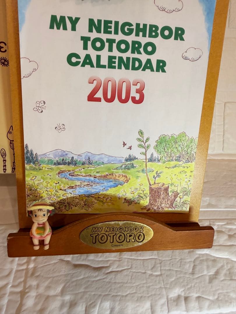 スタジオジブリ　となりのトトロ　カレンダー 2003年 箱付き クリップボード