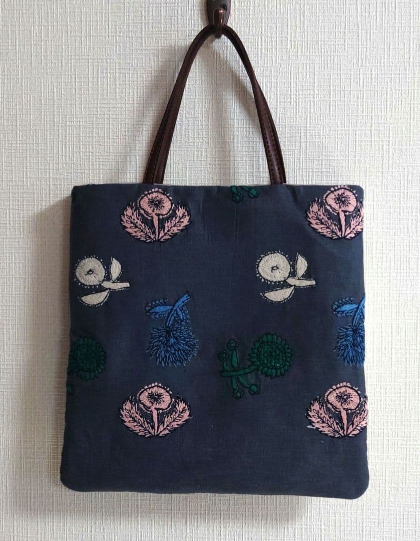 ミナペルホネン　パッチワーク☓quartet　ミニトートバッグ