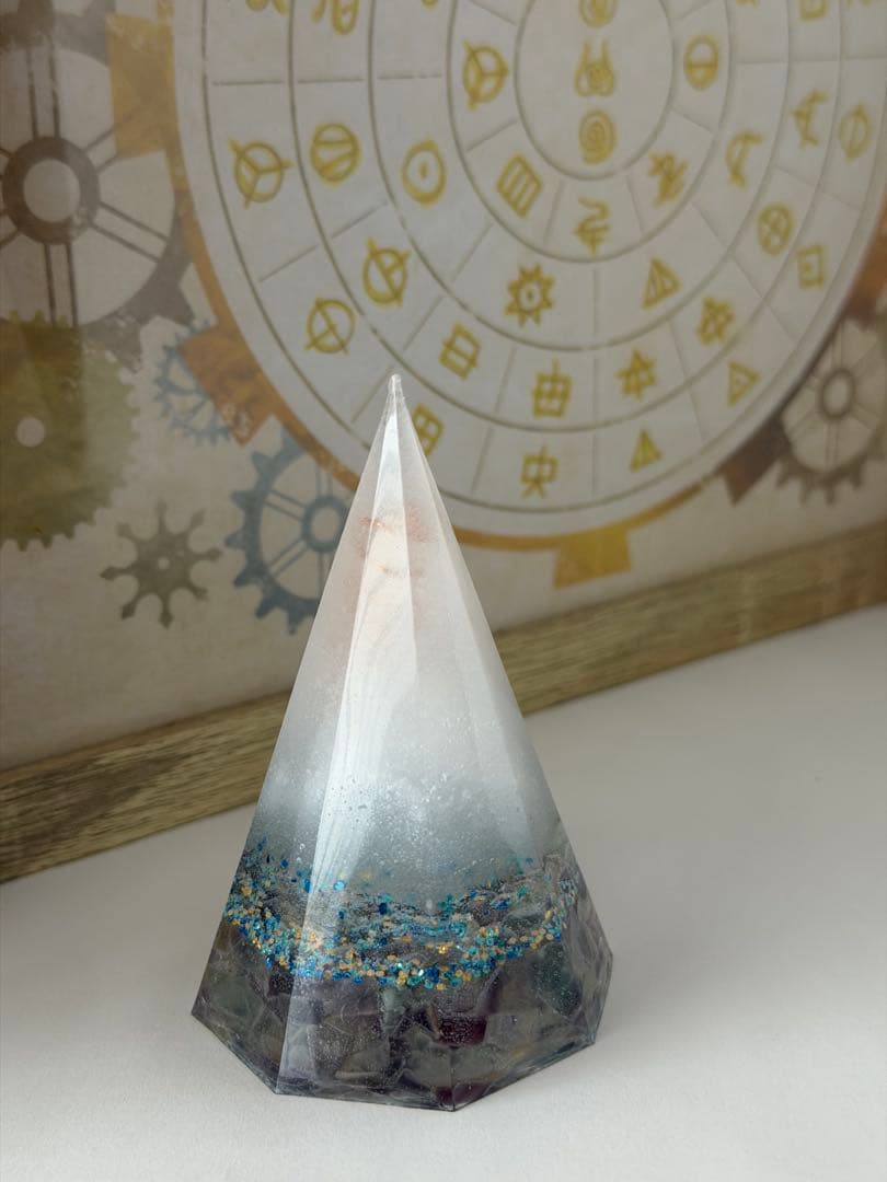 世界に１つあなただけの盛り塩オルゴナイト