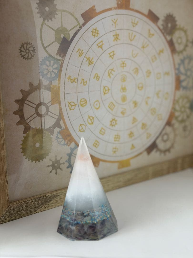 世界に１つあなただけの盛り塩オルゴナイト