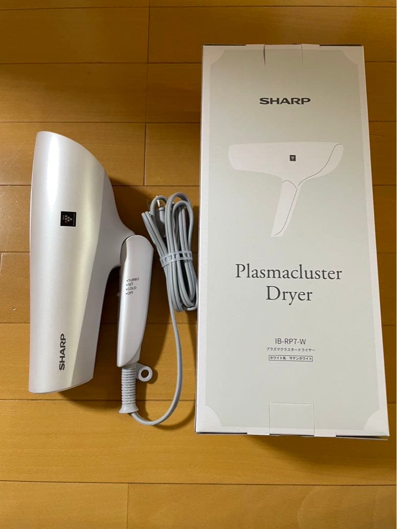 【値下げ】SHARP Plasmacluster IB-RP7 ヘアドライヤー