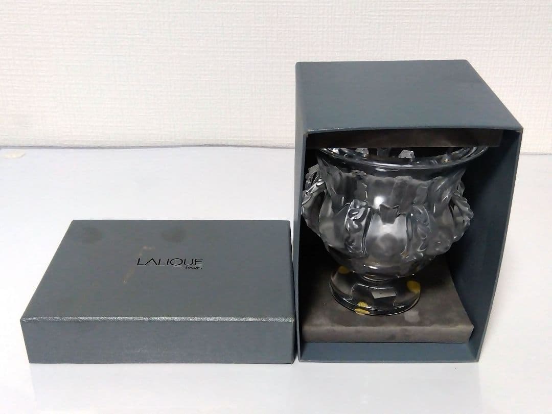 【未使用】LALIQUE ダンピエール ベース 花瓶 1223000