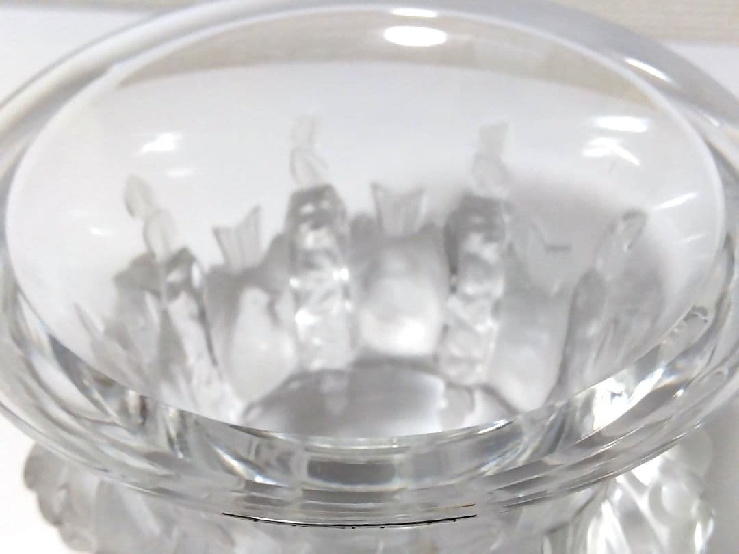 【未使用】LALIQUE ダンピエール ベース 花瓶 1223000