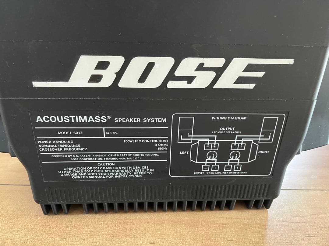 BOSE ボーズ サブウーファー Acoustimass