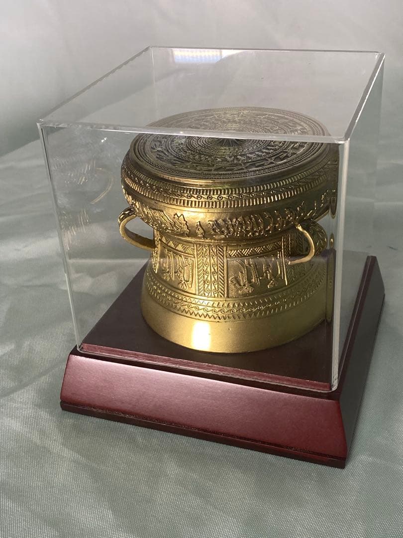 2521❣️ベトナム　ドンソンドラム　銅鼓　オブジェ