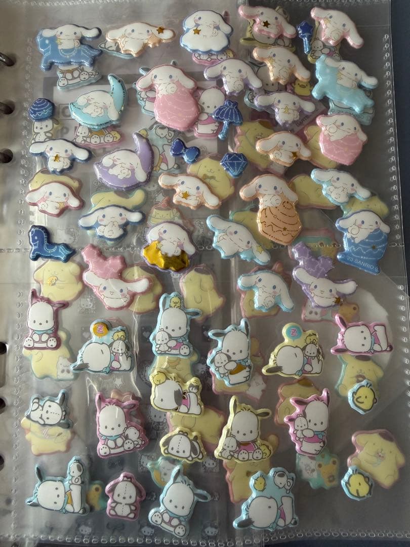 シール帳完成品1冊目