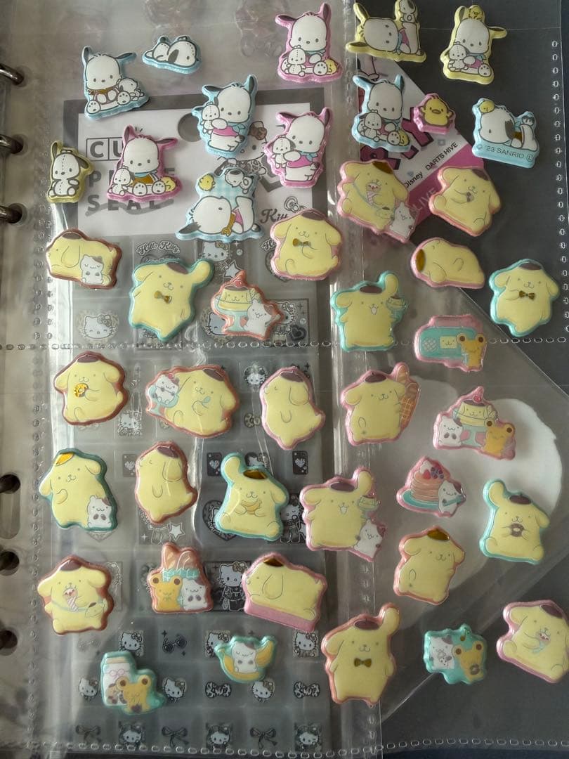 シール帳完成品1冊目