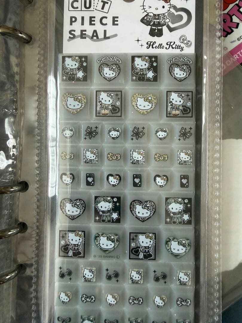 シール帳完成品1冊目