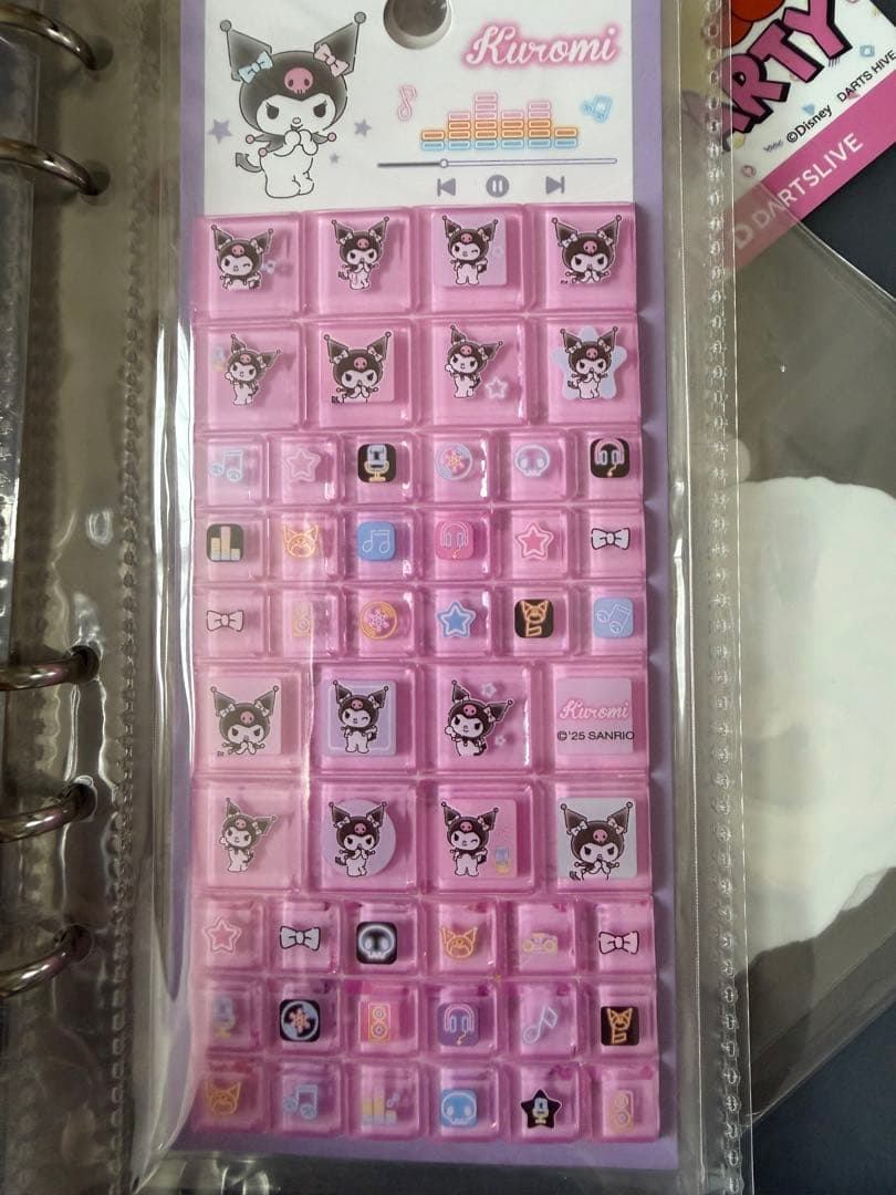 シール帳完成品1冊目