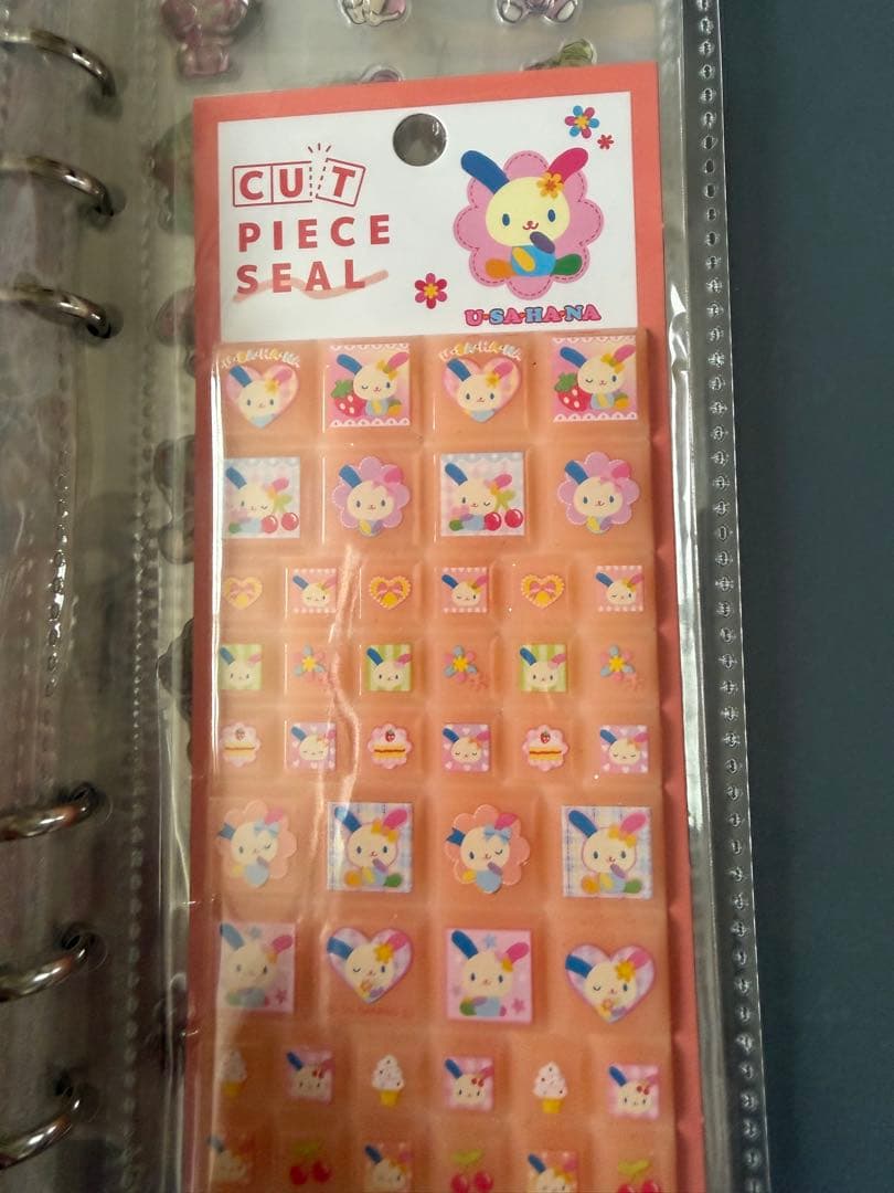 シール帳完成品1冊目