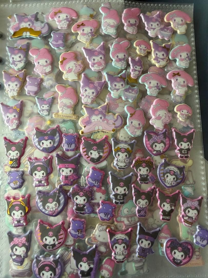 シール帳完成品1冊目