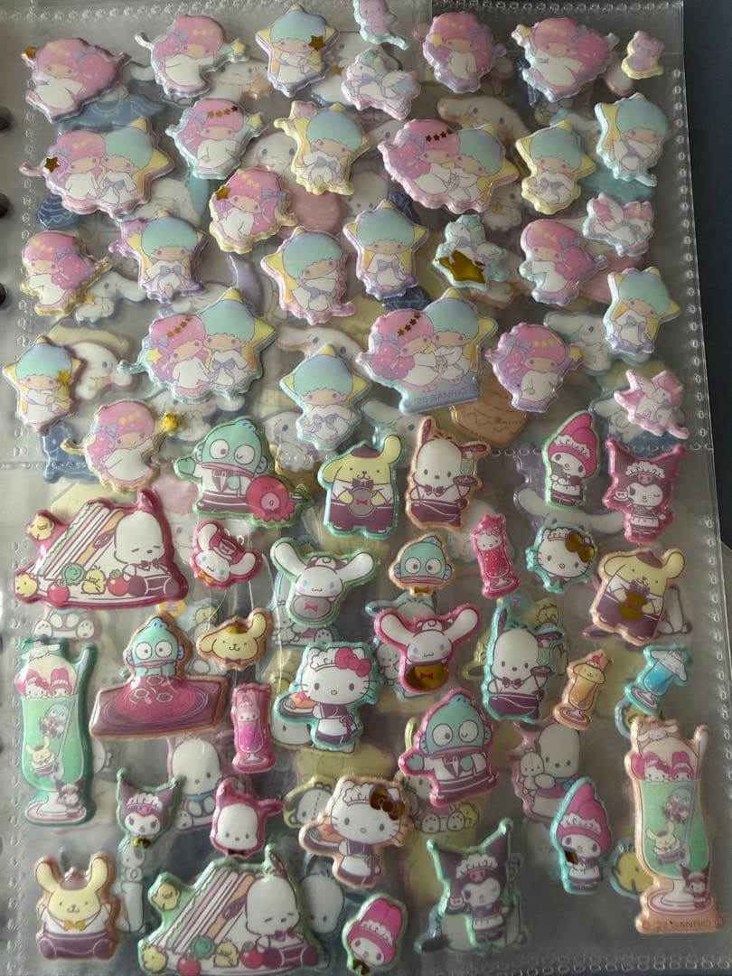 シール帳完成品1冊目