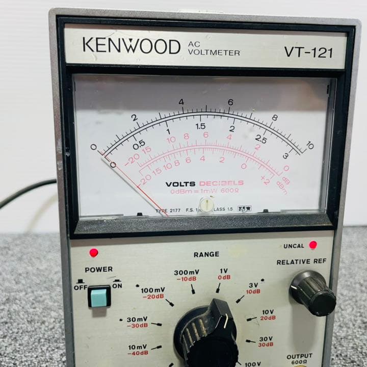 KENWOOD 交流電圧計　VT-121