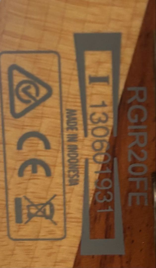 Ibanez ブラック エレキギター