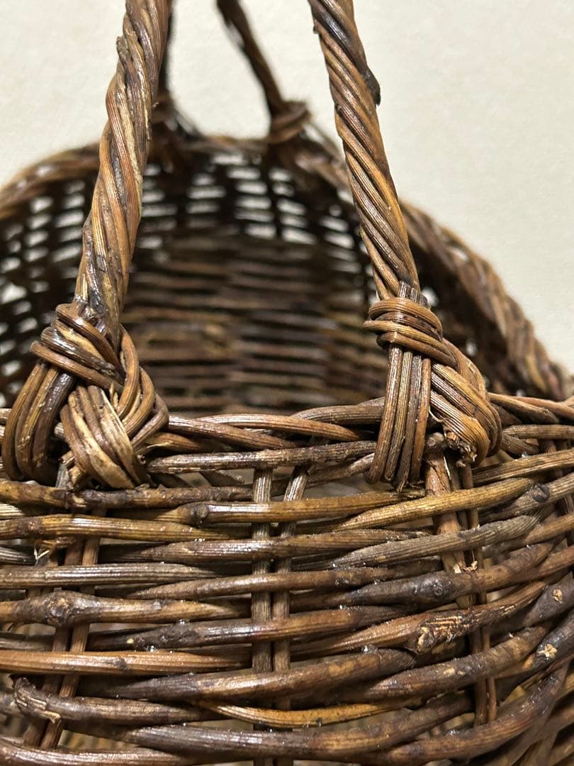 あけび籠バッグ　ワンハンドル