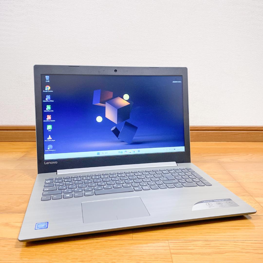 美品✨レノボideapad SSD メモリ8 すぐ使えるノートパソコン カメラ付