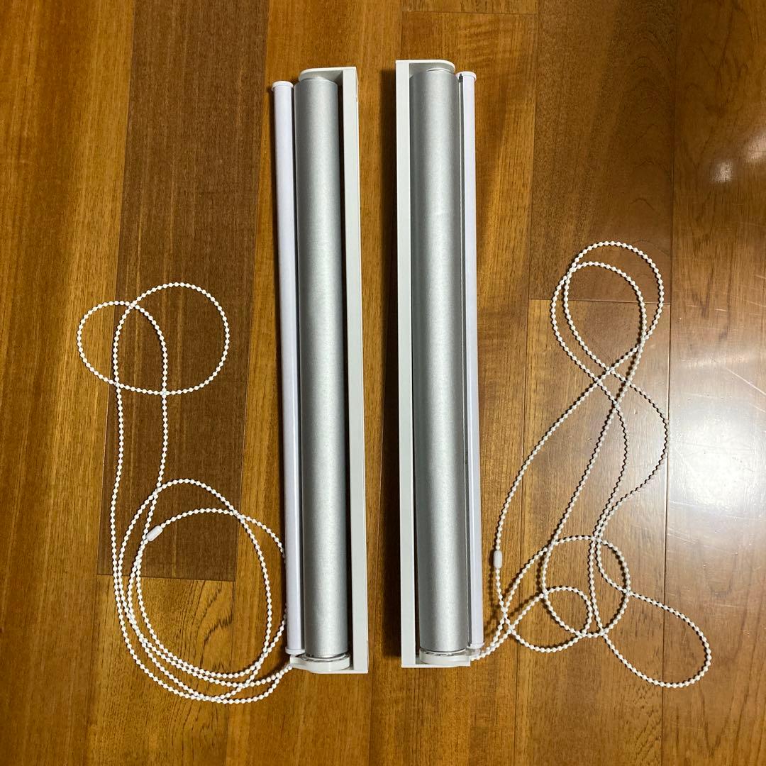 【超美品】ロールスクリーン　ピンク　遮光&遮熱　2本セット