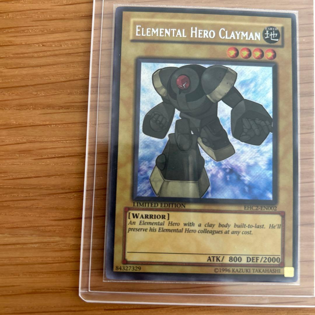 遊戯王　E・HEROクレイマン　英語　シークレットlimited Edition