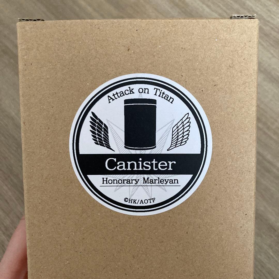 【匿名配送】進撃の巨人のキャニスターセット