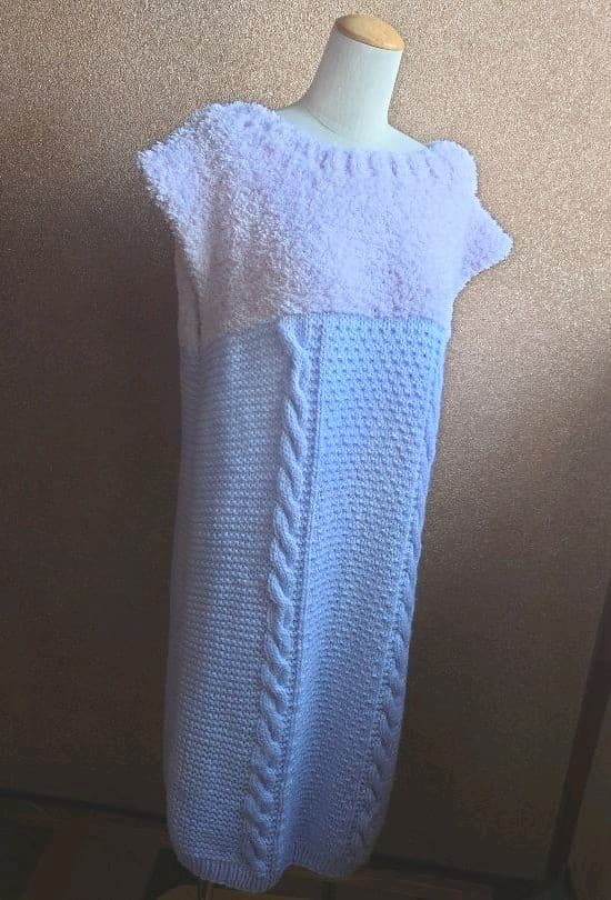 ラベンダーワンピース